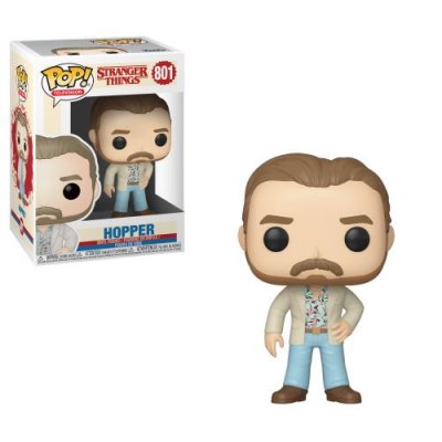  Figurine funko pop television stranger things hopper rendez-vous romantique 