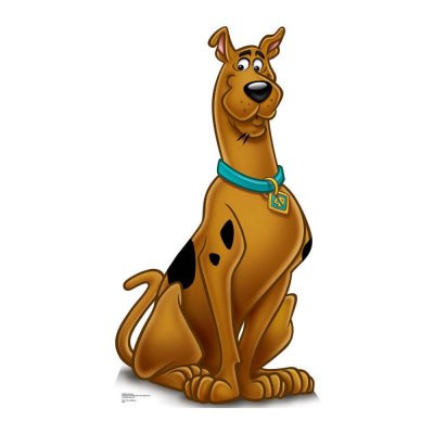 SCOOBY DOO Figurine G&eacute;ante Carton  ""&copy;"" 135 Cm