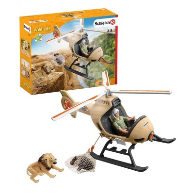 SCHLEICH Figurine - H&eacute;licopt&egrave;re poursauvetage