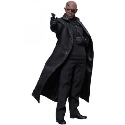 HOT TOYS Figurine  Mms315 - Marvel Comics - Captain America : The Winter Soldier - Nick Fury