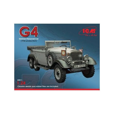 ICM Figurine  Typ G4 (1935 production), German Personnel Car- 1/24 - F