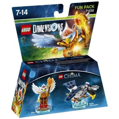 Figurine 'Lego Dimensions' - Eris - Lego Chima : Pack H&eacute;ros