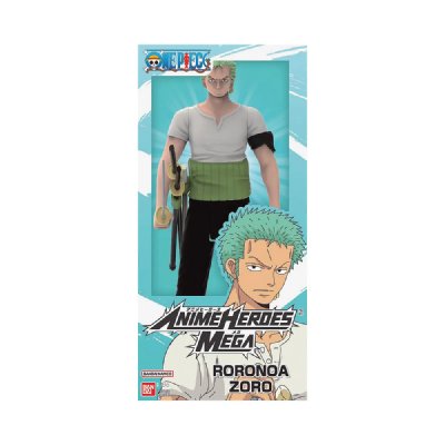 BANDAI Figurine One Piece - Anime Heroes Mega - 38332 - Zoro - 30 cm - Neuf