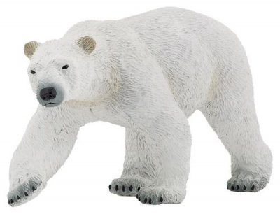 PAPO Figurine  Ours polaire Blanc