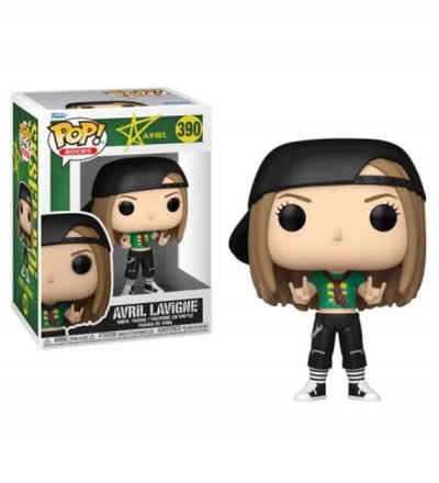 FUNKO Figurine Pop  AVRIL LAVIGNE - POP Rocks N&deg; 390 - Sk8ter Boi - Figurines Pop - 225075 