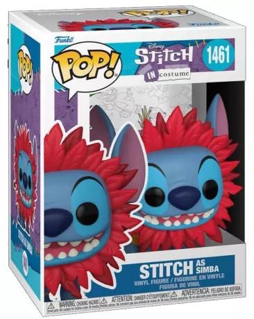 Figurine Pop Funko STITCH COSTUME - POP Disney N&deg; 1461 - Stitch en Simba - Figurines Pop - 226059 