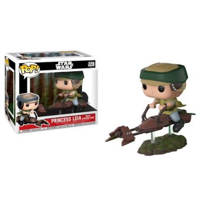 FUNKO Figurine Pop! Leia sur Moto Speeder - Star Wars