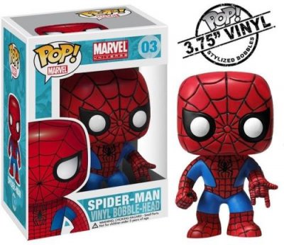 FUNKO Figurine Pop - Marvel - Spider-Man Bobble Head -  Pop
