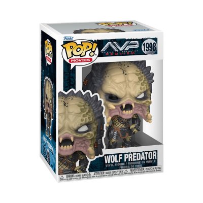 FUNKO Figurine Pop Movies Aliens vs. Predator S3 Wolf Predator with Chase Mod&egrave;le al&eacute;atoire