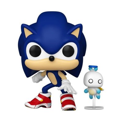 FUNKO Figurine POP! Sonic - Sonic avec Chao - N&deg; 1036 