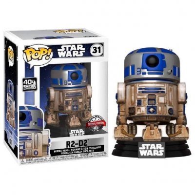 FUNKO Figurine POP Star Wars Dagobah R2-D2 Exclusive 
