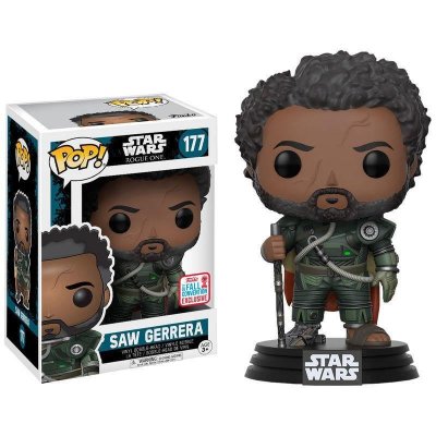 FUNKO Figurine Pop - Star Wars Rogue One - Saw Gererra -  Pop