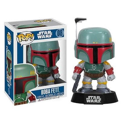 FUNKO Figurine star wars - boba fett pop 10cm