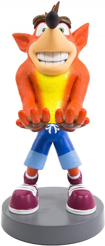 EXQUISITE GAMING Figurine support et recharge manette cable guy crash bandicoot