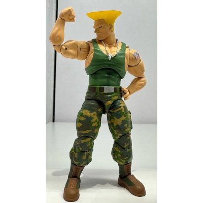 JADA TOYS Figurine Ultra Street Fighter II: The Final Challengers Guile 15 cm