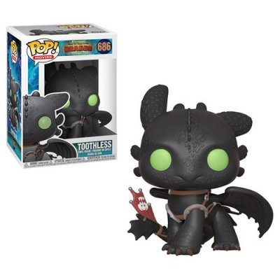FUNKO Figurines Pop  Dragons 3 POP!&nbsp;Figurine Vinyle krokmou 9 cm- - Fig 