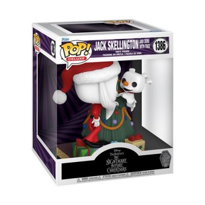 FUNKO Figurines Pop  NBX 30TH - POP Deluxe N&deg; 1386 - Jack & Zero avec S