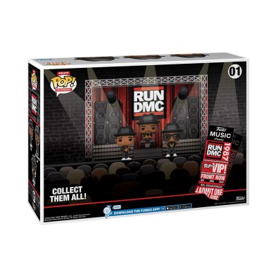 FUNKO Figurines Pop  Run DMC pack 3 POP Moments Deluxe Vinyl figurines