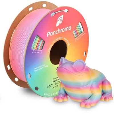 POLYMAKER Filament dimpression 3D -  - PolyTerra PLA - Satin Rainbow - Bioplastique - 190-230&deg;C