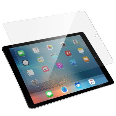 AVIZAR Film Ecran pour iPad Pro 12.9 2015 / 2017 Verre Tremp&eacute; 9H Anti traces Transparent