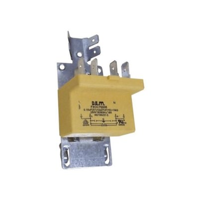 BEKO Filtre antiparasite 0.15uf (x1) + 2x27nf pour seche linge  - 1746530100