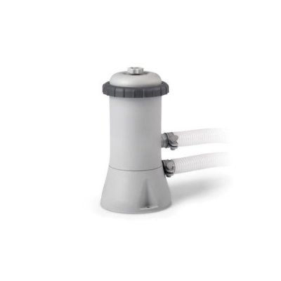 INTEX Filtre &eacute;purateur &agrave; cartouche 2 m&sup3;/h pour piscine 10 m&sup3;  Gris 