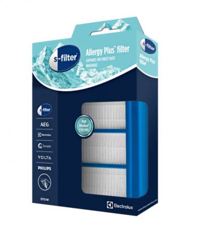 ELECTROLUX Filtre hepa 13 allergy lavable, efs1w pour Aspirateur 