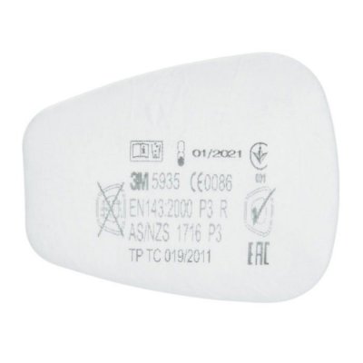 3M Filtre P3 pour masques et demi masques  - lot de 20