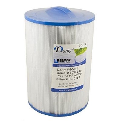 DARLLY Filtre pour Spa 60401 / 6CH-940 / PWW50 / FC-0359