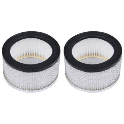 VIDAXL Filtres HEPA 2 pcs pour aspirateur &agrave; cendres lavables  - Blanc