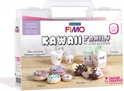FIMO  Malette KawaiI Family Orange 