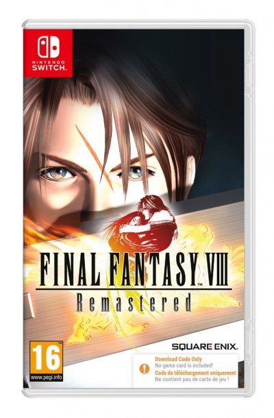 SQUARE ENIX Final Fantasy VIII Remastered Code in a box Nintendo Switch 