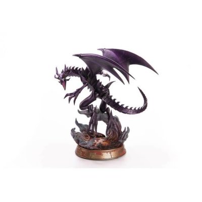 FIRST 4 FIGURES  Figure Yu-gi-oh! Red-eyes Bdragon Purple Colour 33 Cm