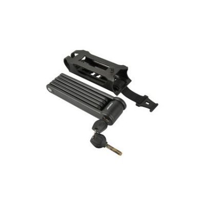 FISCHER FAHRRAD FISCHER Cadenas pliable pour v&eacute;lo avec support