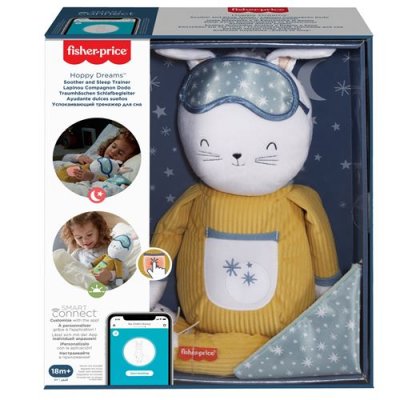 MATTEL Fisher-price lapinou compagnon - 18 mois et +