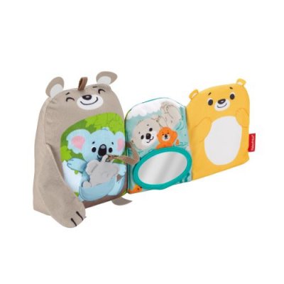 FISHER PRICE FISHER-PRICE Mon Livre Peluche d'Activit&eacute;s - 3 mois et +