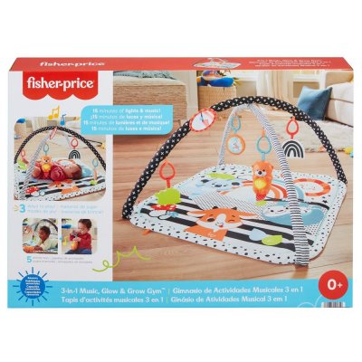 FISHER PRICE Fisher-Price - Mon Tapis 3 En 1 Sensoriel - Jouet Naissance 1Er Age