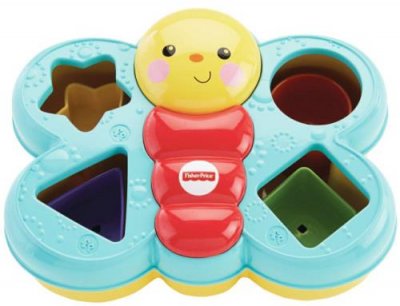 FISHER PRICE  Six Chunky Colorful Shapes Multicolore 6 Months