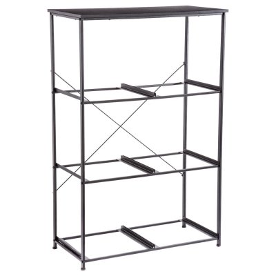 Five - Etag&egrave;re en m&eacute;tal Mix n' modul - H. 104,5 - Noir - Mix n' modul