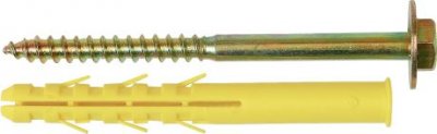 ING FIXATION Fixation chauffe-eau - Parpaing et brique - Sachet de 4 - 