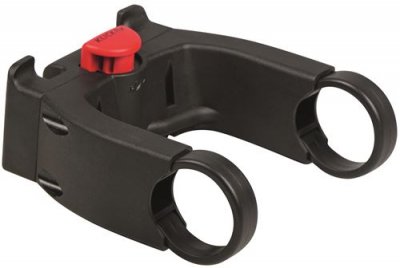 KLICKFIX Fixation panier v&eacute;lo VAE e-bike  sur cintre (22-26mm diam&egrave;tr