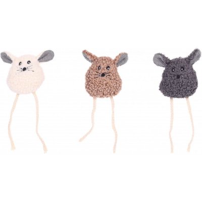 FLAMINGO  Pet Products 1 Souris Suava .20 Cm. Jouet Pour Chat. Couleur Al&acute;Atoire.