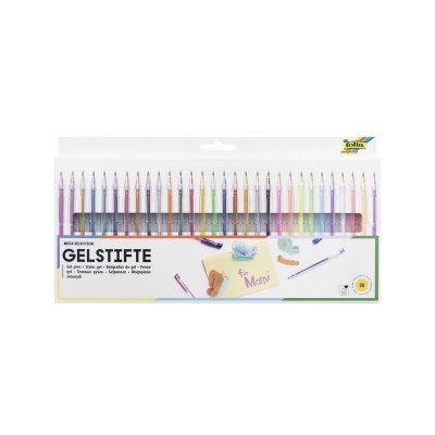 AUTRE Folia - Stylo Gel de couleur assortie - Pochette De 30