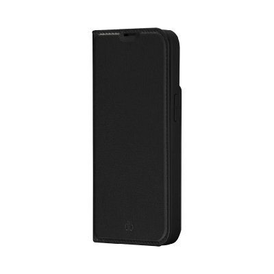 DBRAMANTE1928 Folio Apple iPhone 14 en Cuir Oslo Noir  - Neuf