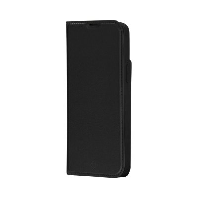 DBRAMANTE1928 Folio Apple iPhone 14 Plus en Cuir Oslo Noir  - Neuf