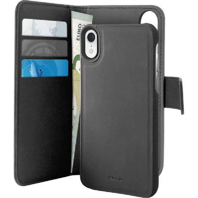PURO Folio Coque Magn&eacute;tique 2 en 1 Noir pour iPhone XR  - Neuf
