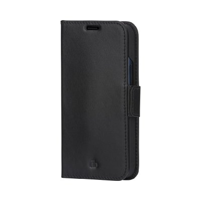 DBRAMANTE1928 Folio iPhone 13 Pro en Cuir Copenhagen Slim Noir  - Neuf