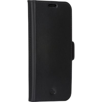 DBRAMANTE1928 Folio iPhone 13 Pro Max en Cuir Copenhagen Slim Noir  - Neuf