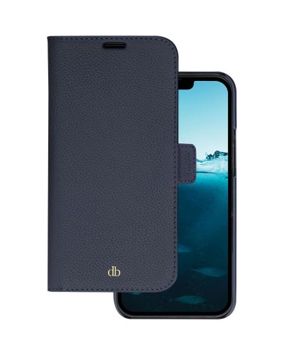 DBRAMANTE1928 Folio iPhone 14 Plus New York Pacific Blue  - Neuf