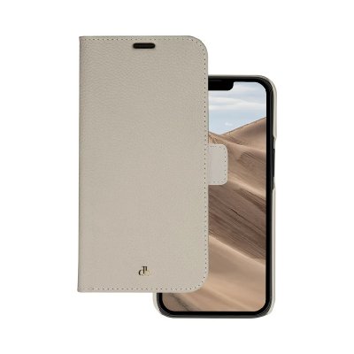 DBRAMANTE1928 Folio iPhone 14 Pro New York Sand Dune  - Neuf
